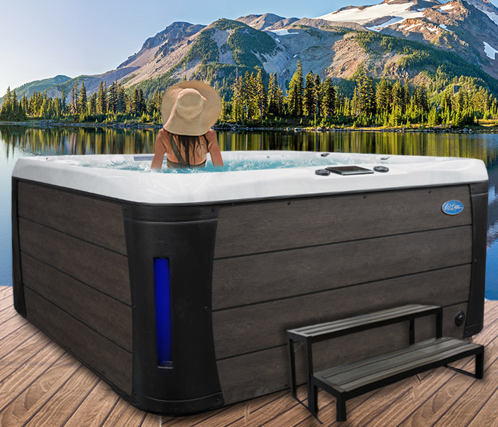 Calspas hot tub being used in a family setting - hot tubs spas for sale Birmingham